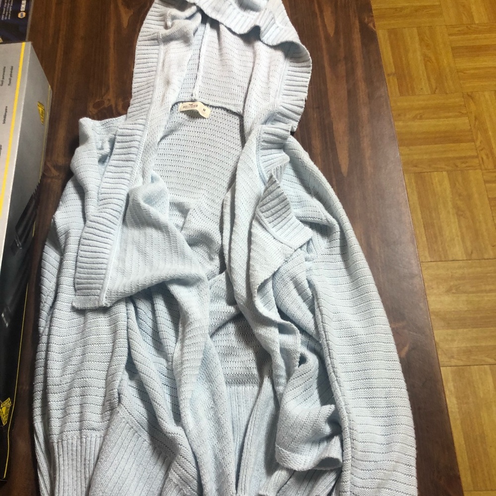 Light blue cardigan